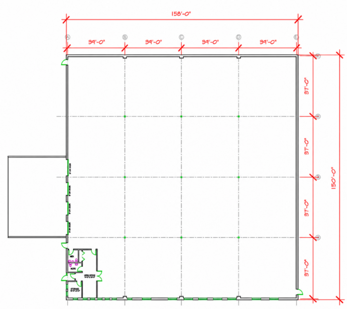hayes floor plan from above